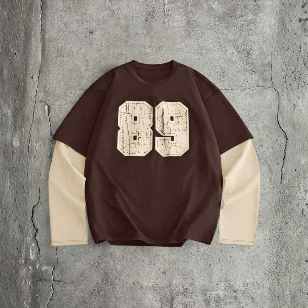 Letter Graphic Round Design T Shirt For Men