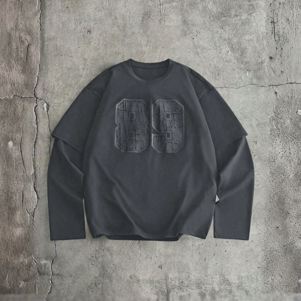 Letter Graphic Round Design T Shirt For Men