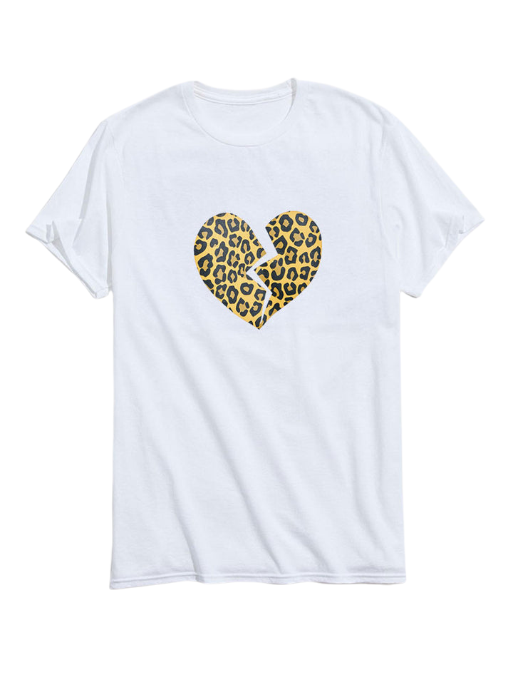 Leopard Print T-shirts-Vacay Outfit