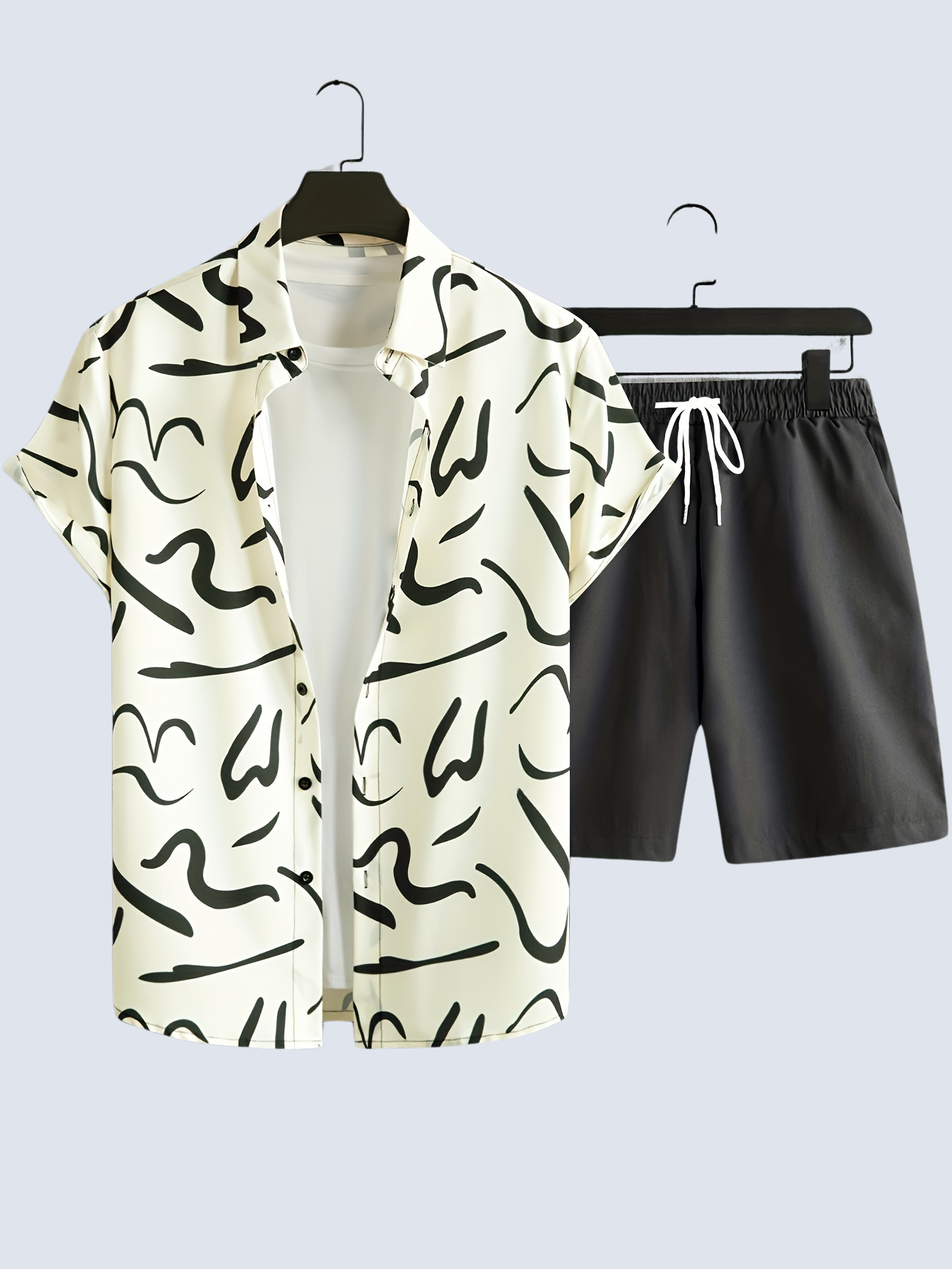 Fancy Print Hawaiian 2 Piece Set-Vacay Outfit