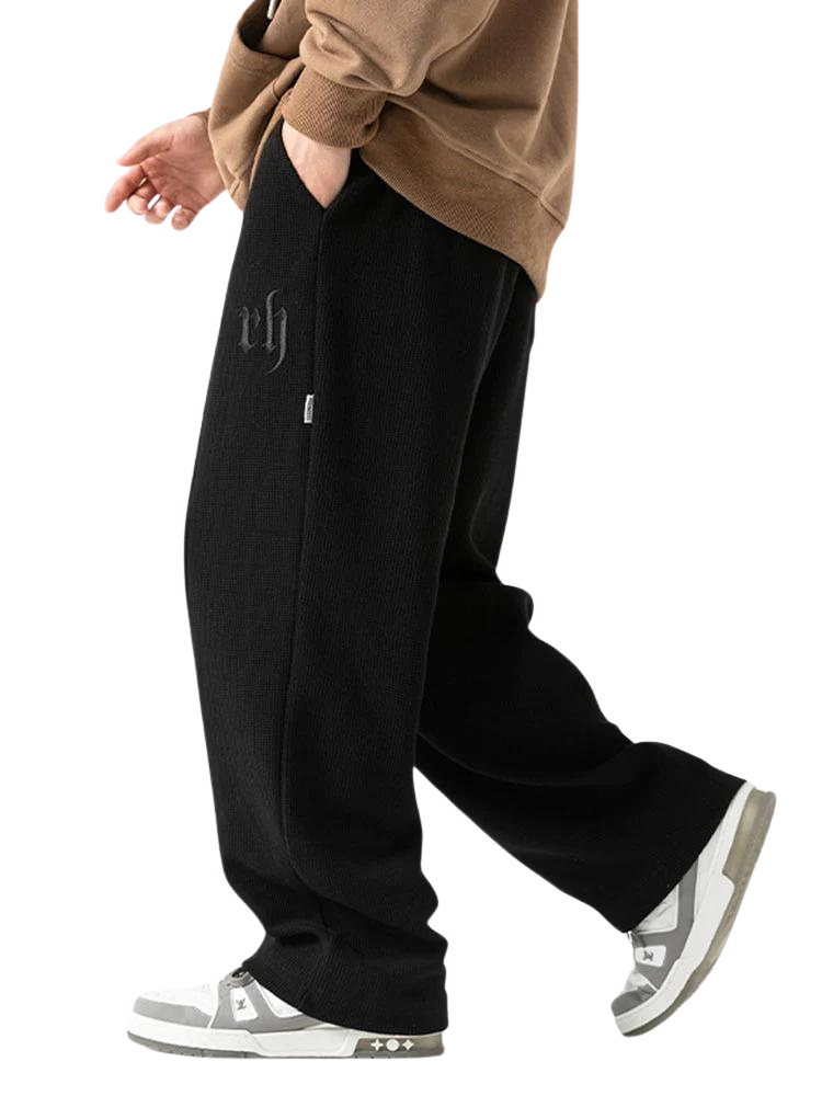 Straight Leg Waffle Pant-Vacay Outfit