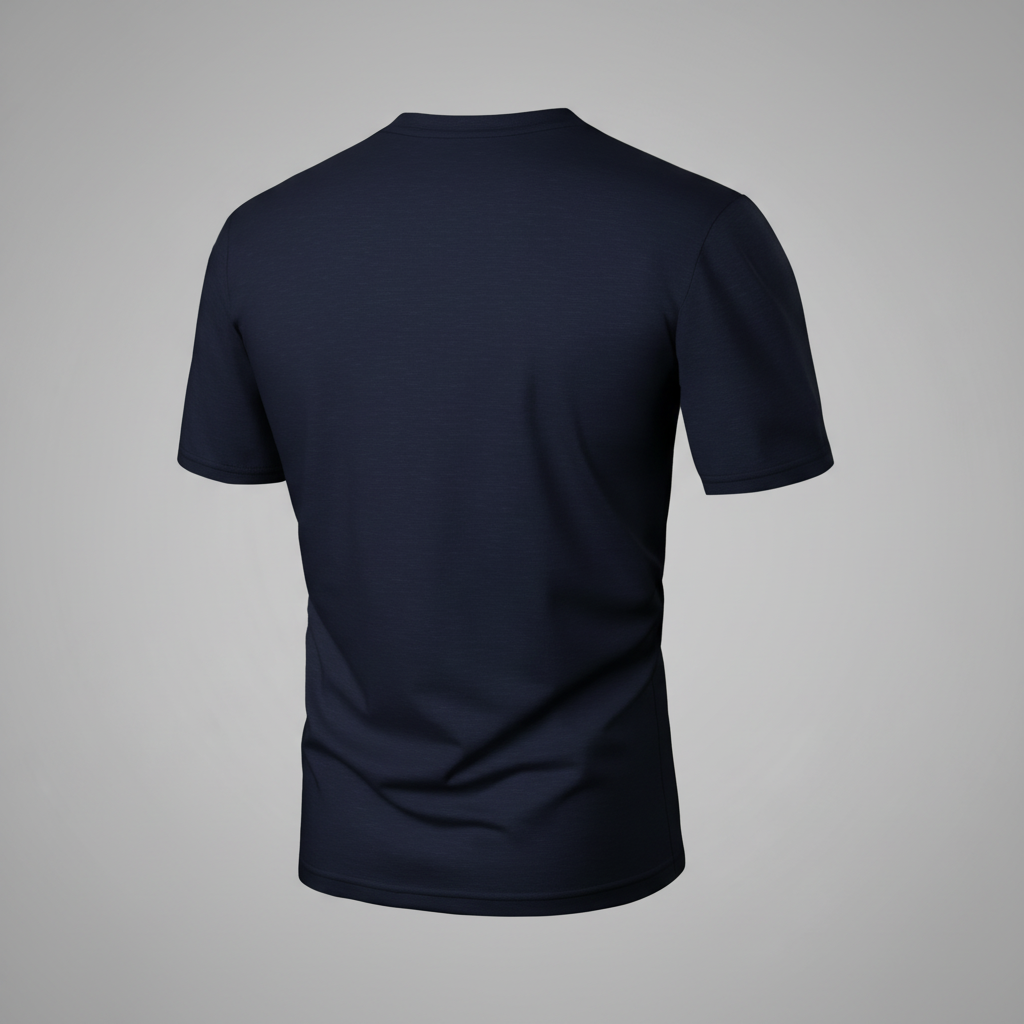 Short Sleeve Round T Shirt For Men
