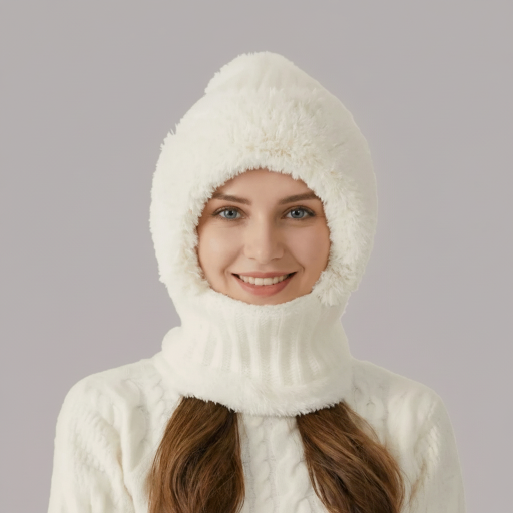 3 In 1 Beanie With Scarf And Mask Set