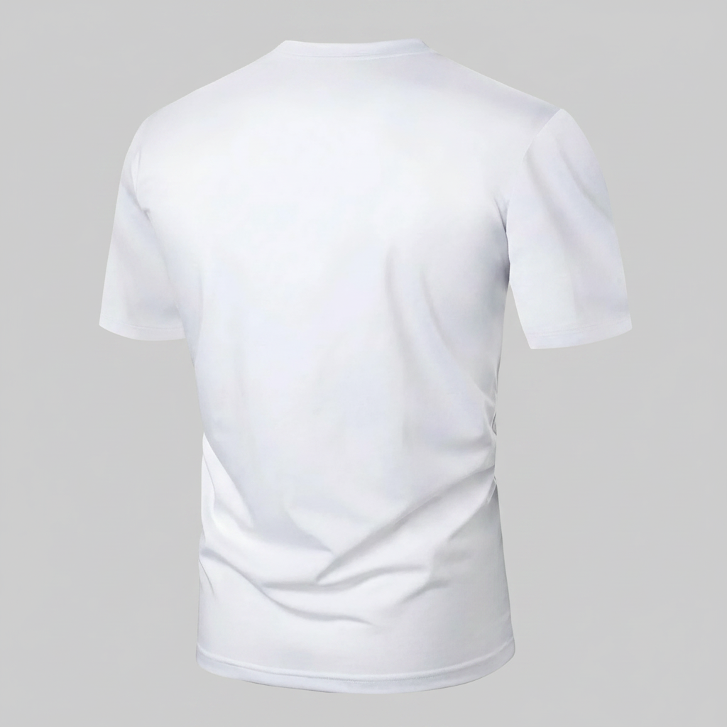 Short Sleeve Round T Shirt For Men