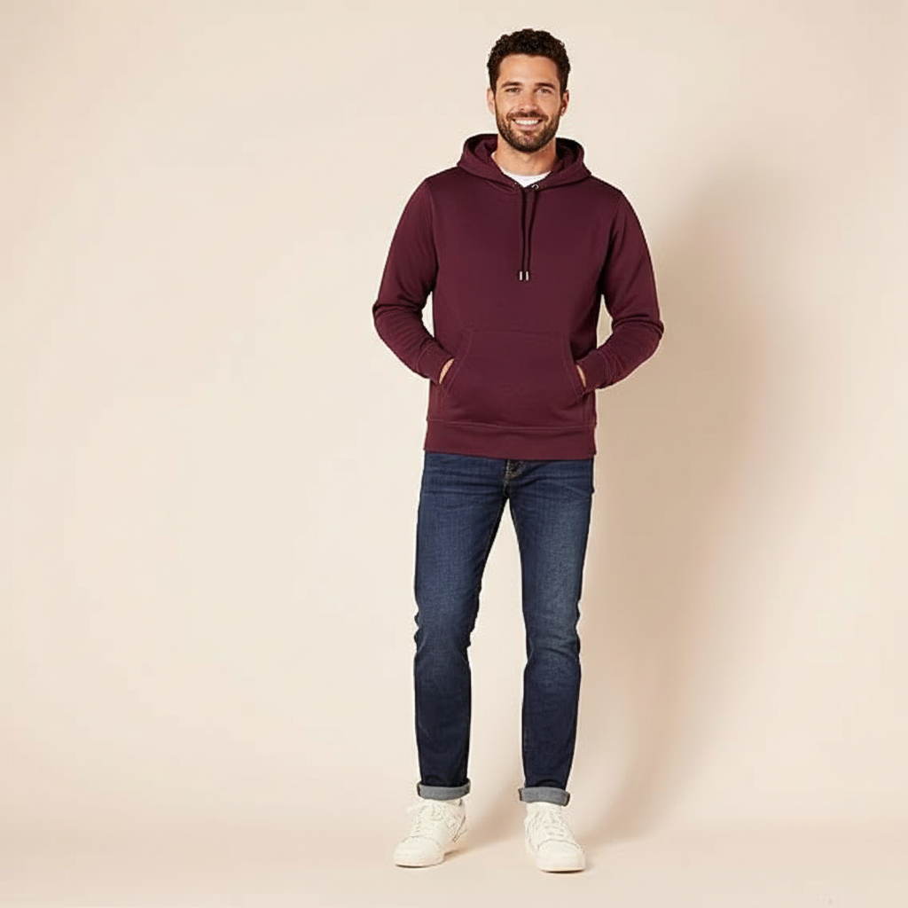 Mens Pullover Sweatshirt Hoodie, Big & Tall Options Available