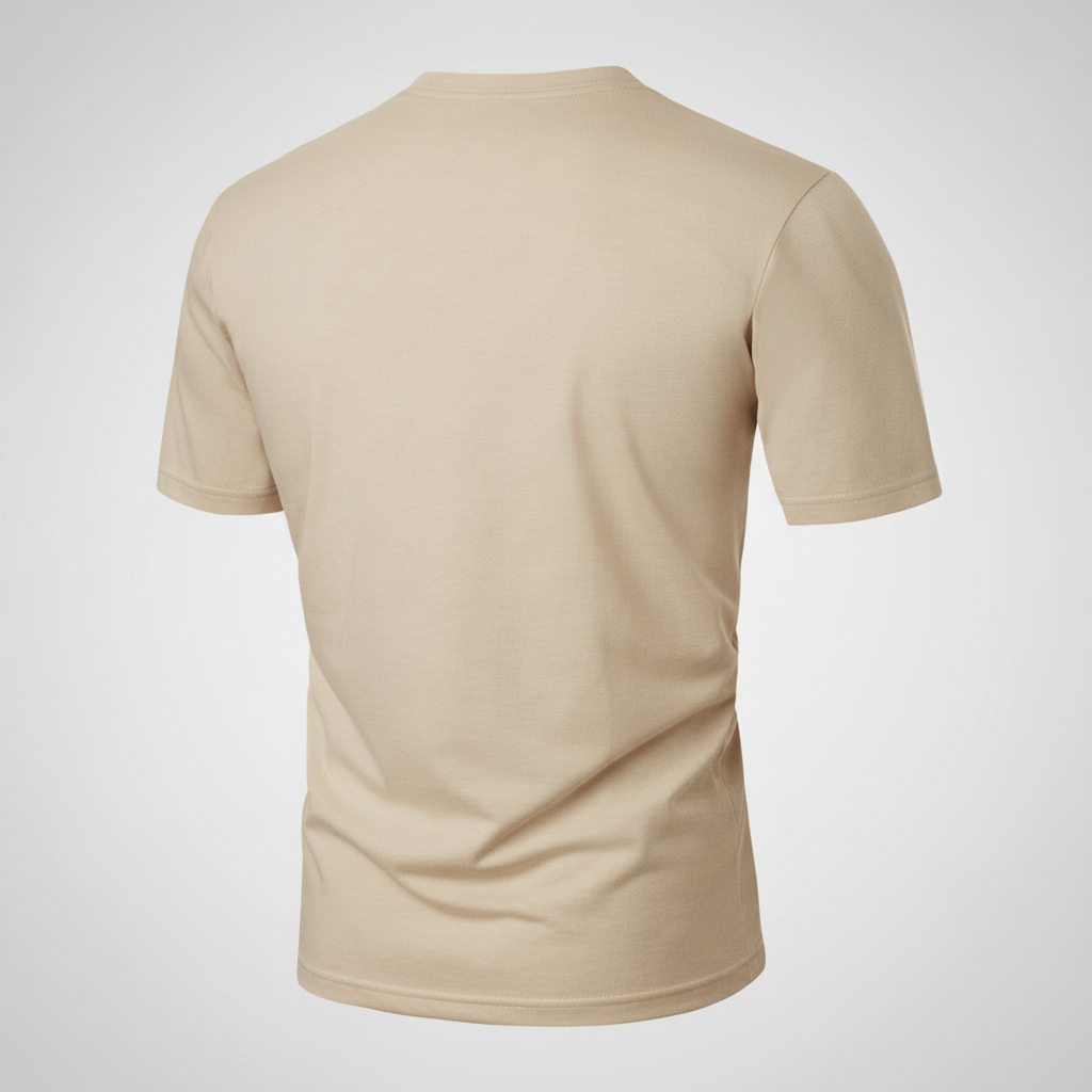 Short Sleeve Round T Shirt For Men