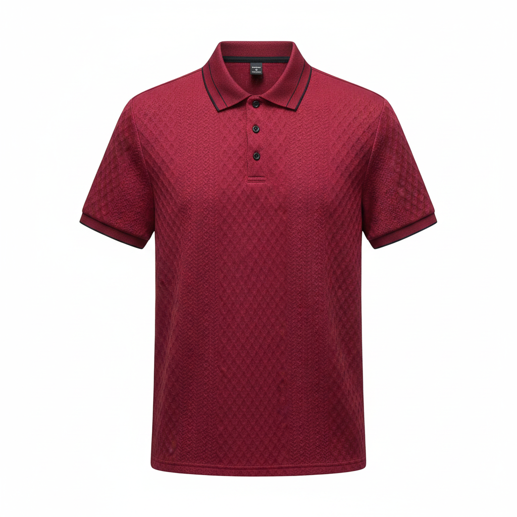 Casual Patch Up Half Placket Polo T Shirt For Men