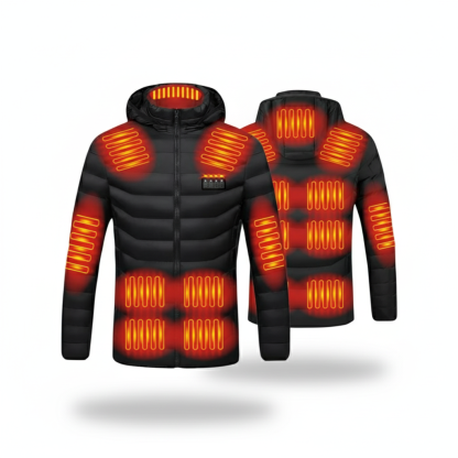 Winter Electric Heating Jacket With Adjustable Thermal Levels