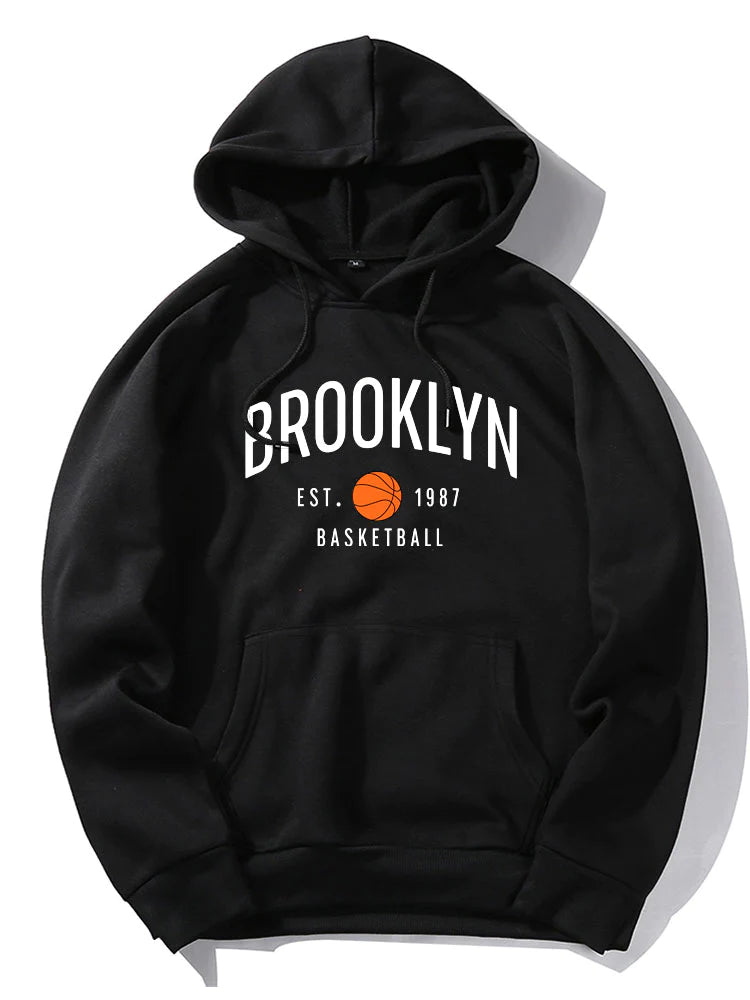 Brooklyn Basketball Print Hoodie-Vacay Outfit