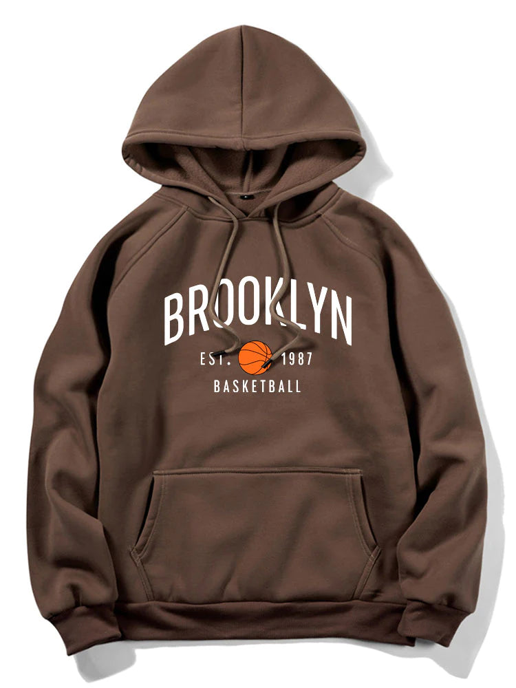 Brooklyn Basketball Print Hoodie-Vacay Outfit