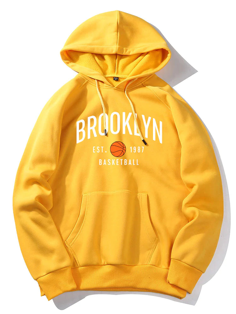 Brooklyn Basketball Print Hoodie-Vacay Outfit