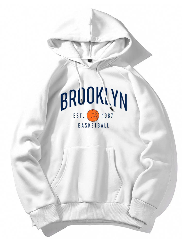 Brooklyn Basketball Print Hoodie-Vacay Outfit