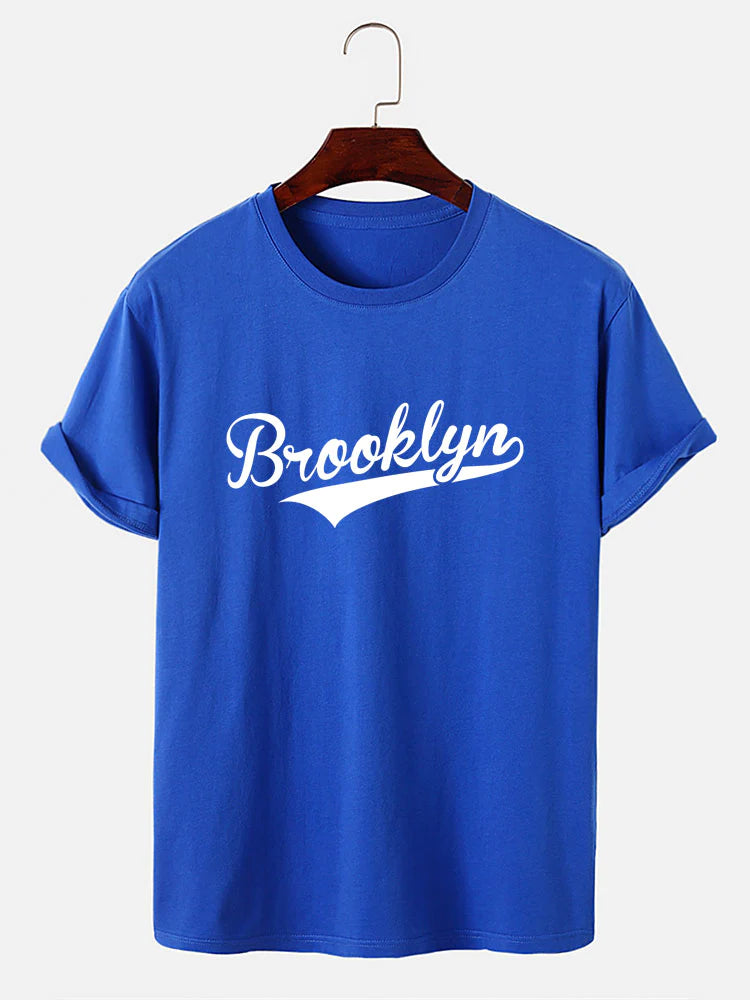 Brooklyn Print Regular T-Shirt-Vacay Outfit