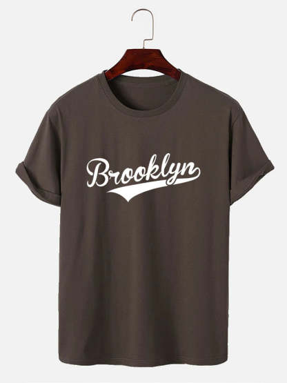 Brooklyn Print Regular T-Shirt-Vacay Outfit