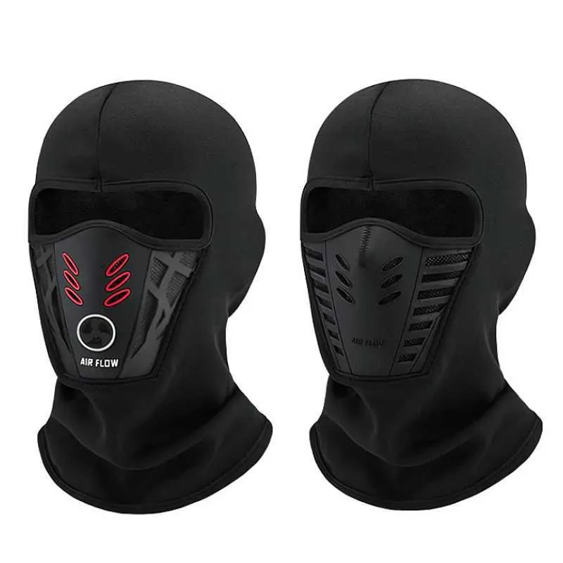 Wool Balaclava Style Hat For Winter Cycling