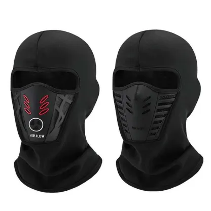 Wool Balaclava Style Hat For Winter Cycling
