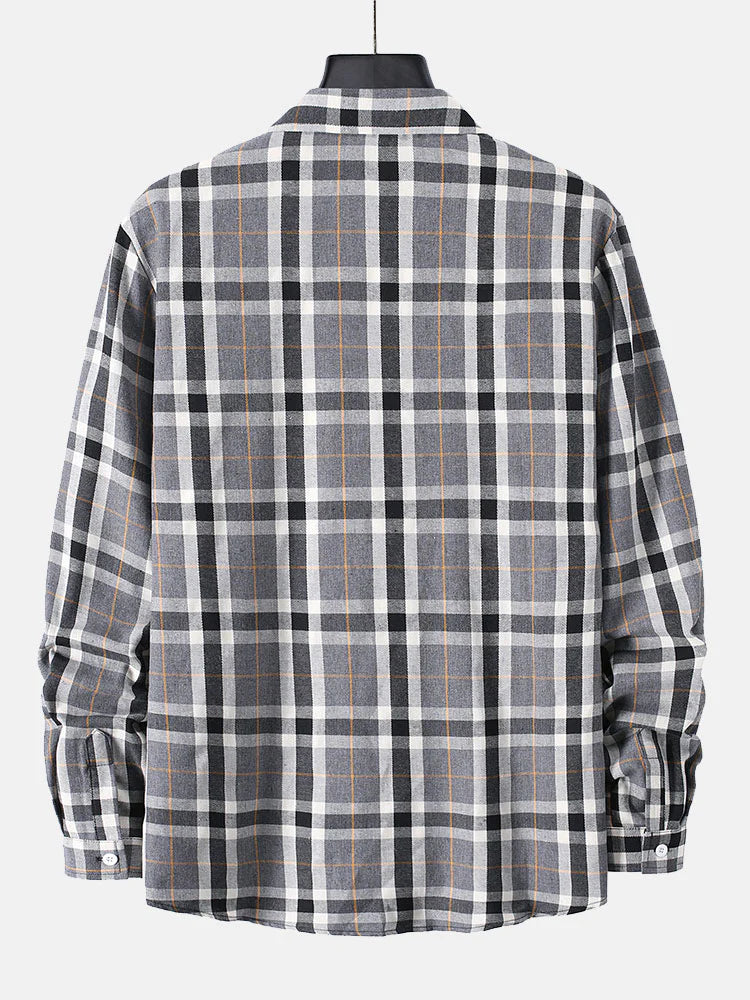 Button Up Plaid Shirt-Vacay Outfit