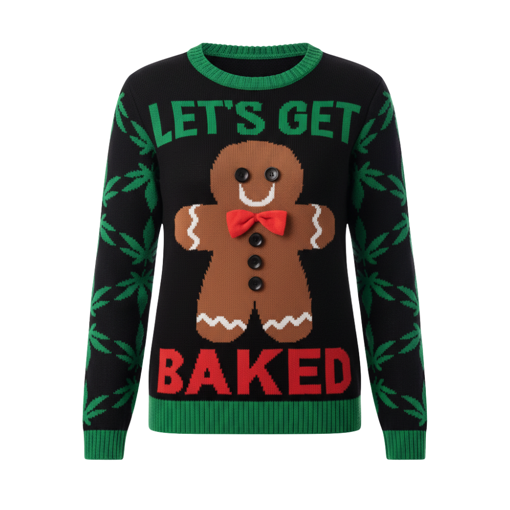 Ugly Christmas Sweater For Women With Festive Winter Design