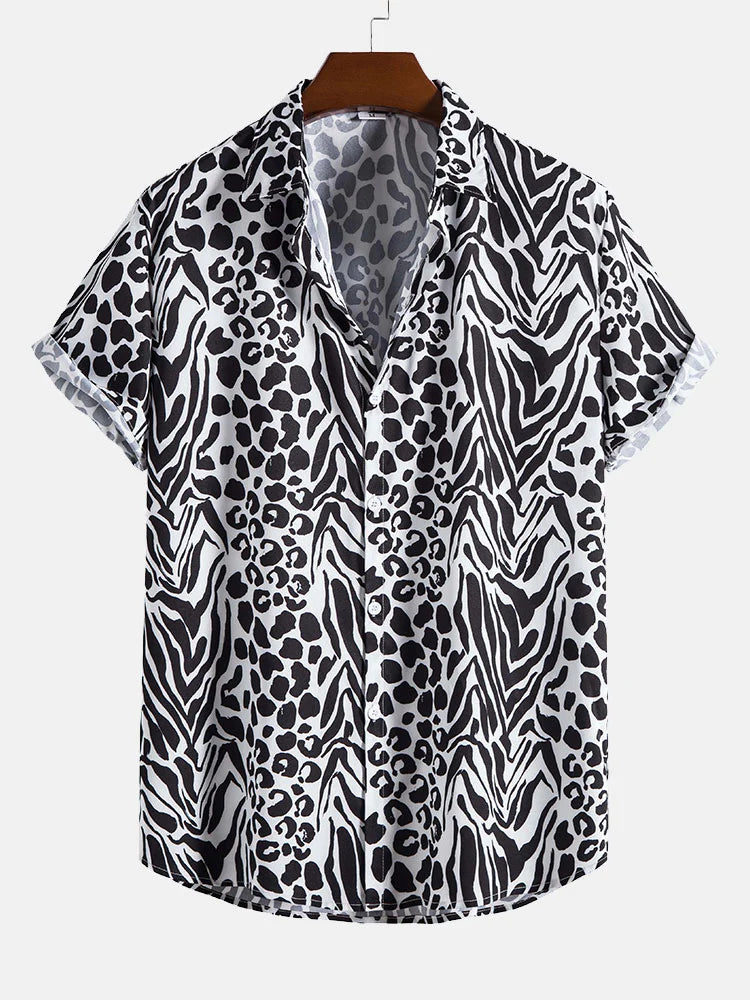 Animal Print Shirt-Vacay Outfit