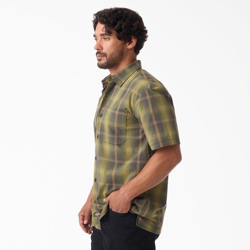 Regular Fit Classic Plaid Lightweight Shirt For Men