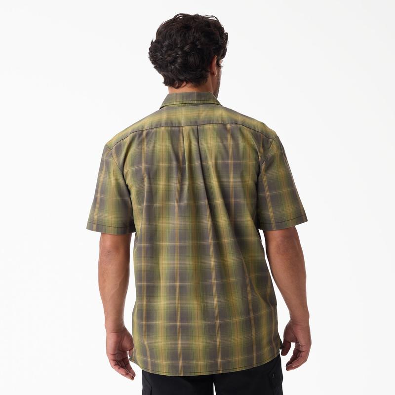  Regular Fit Classic Plaid Lightweight Shirt For Men
