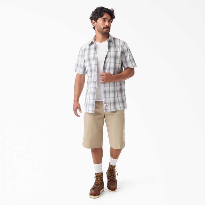  Regular Fit Classic Plaid Lightweight Shirt For Men