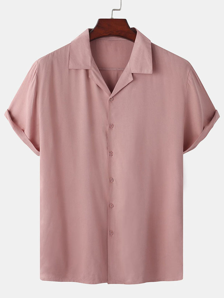 Basic Revere Shirt-Vacay Outfit