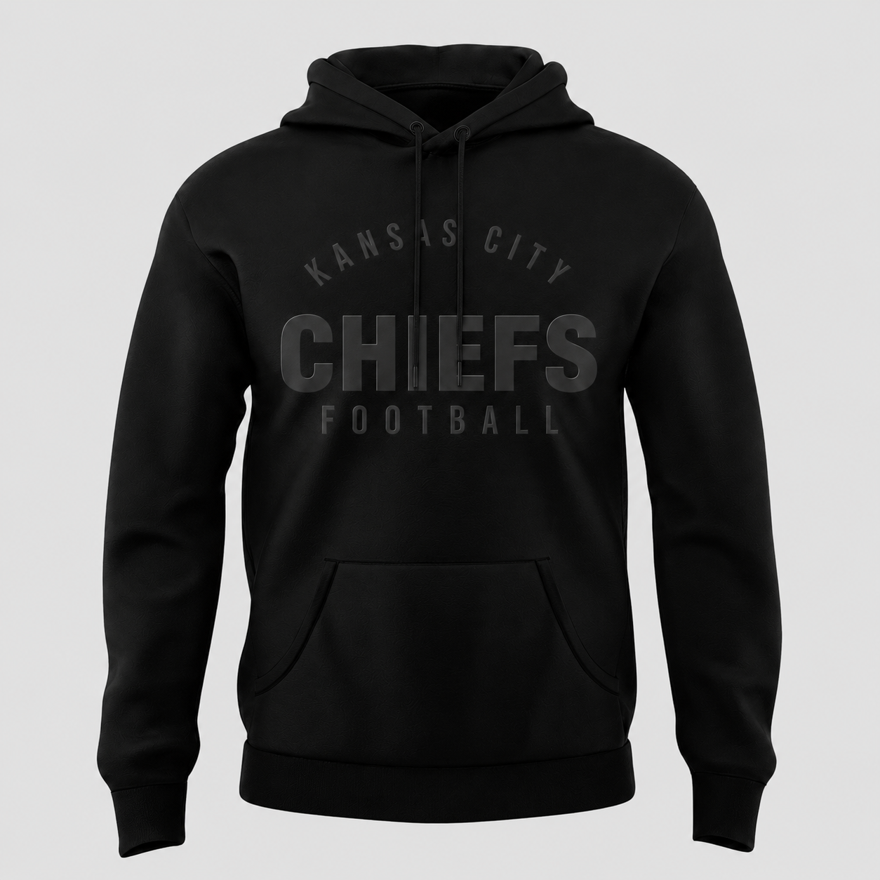 Kansas City Chiefs Printed Football Fan Hoodie