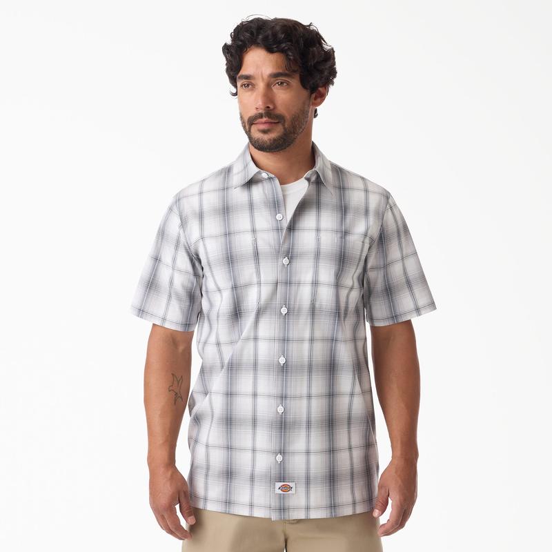  Regular Fit Classic Plaid Lightweight Shirt For Men