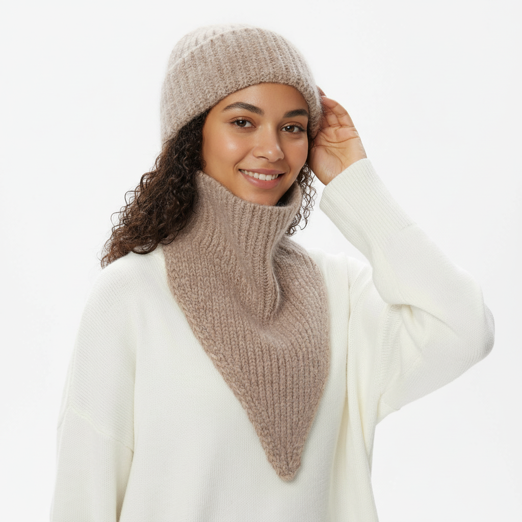 Cozy Knit Scarf For Winter Comfort