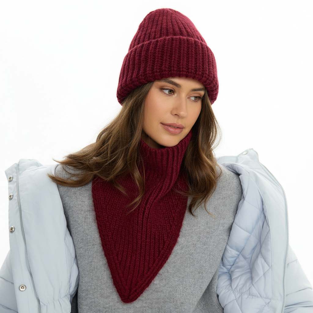 Cozy Knit Scarf For Winter Comfort