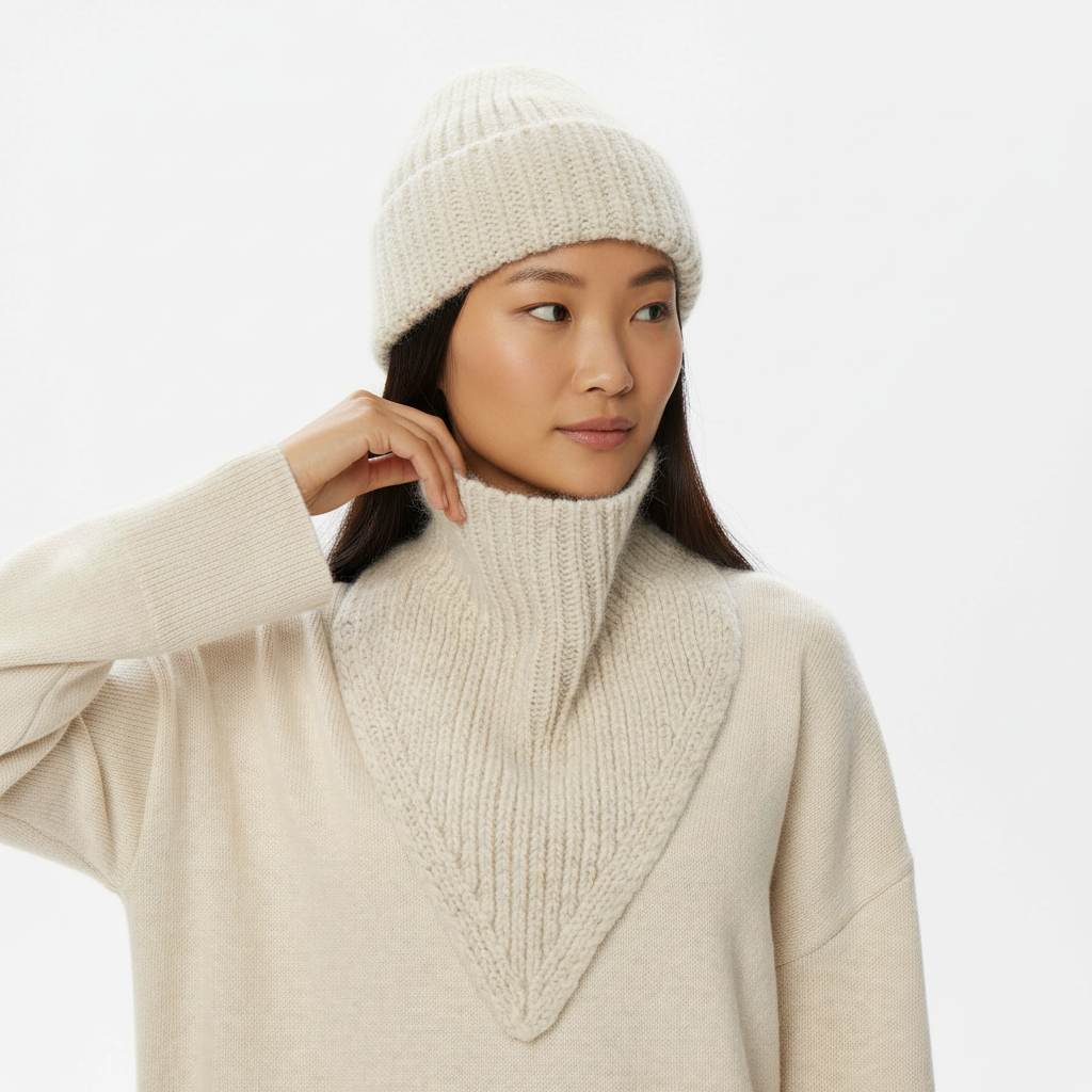 Cozy Knit Scarf For Winter Comfort