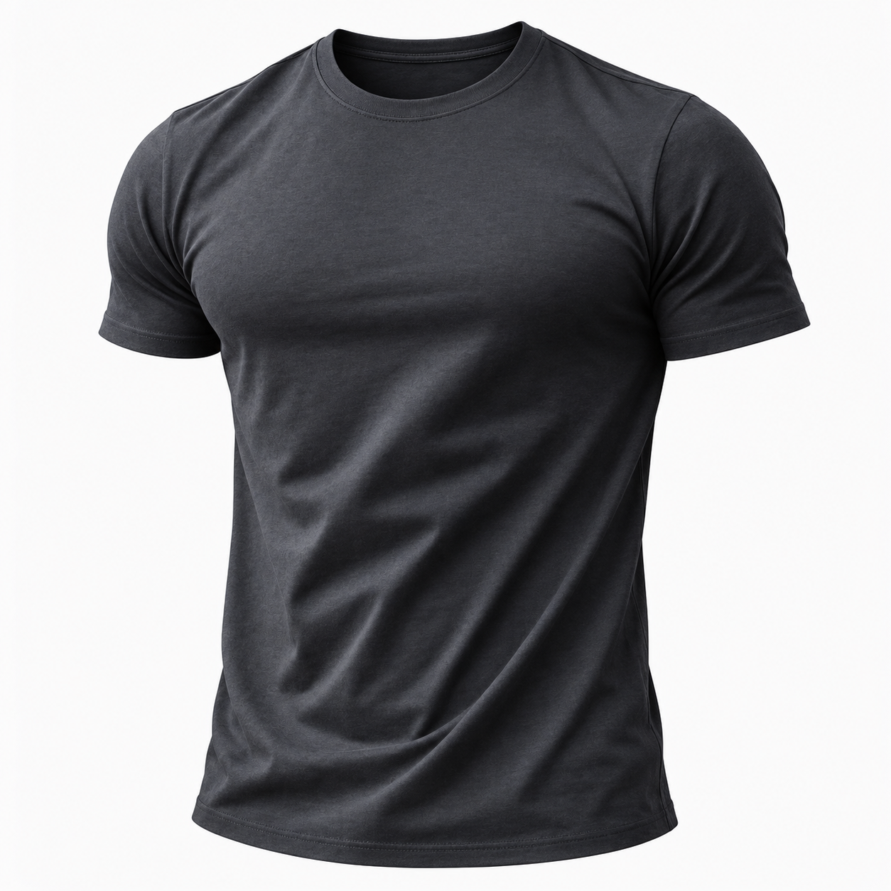 Pack of 5 Slim Fit Short Sleeve Casual T Shirts for Men