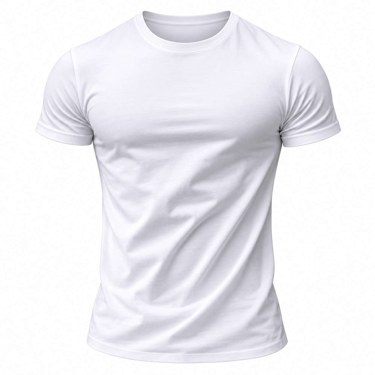 Pack of 5 Slim Fit Short Sleeve Casual T Shirts for Men