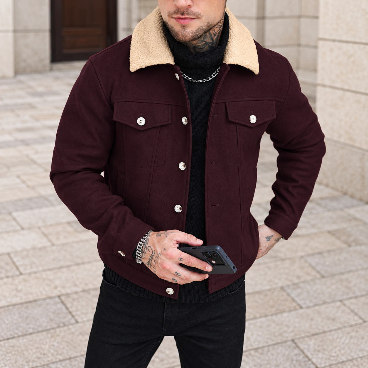 Burgundy · XS