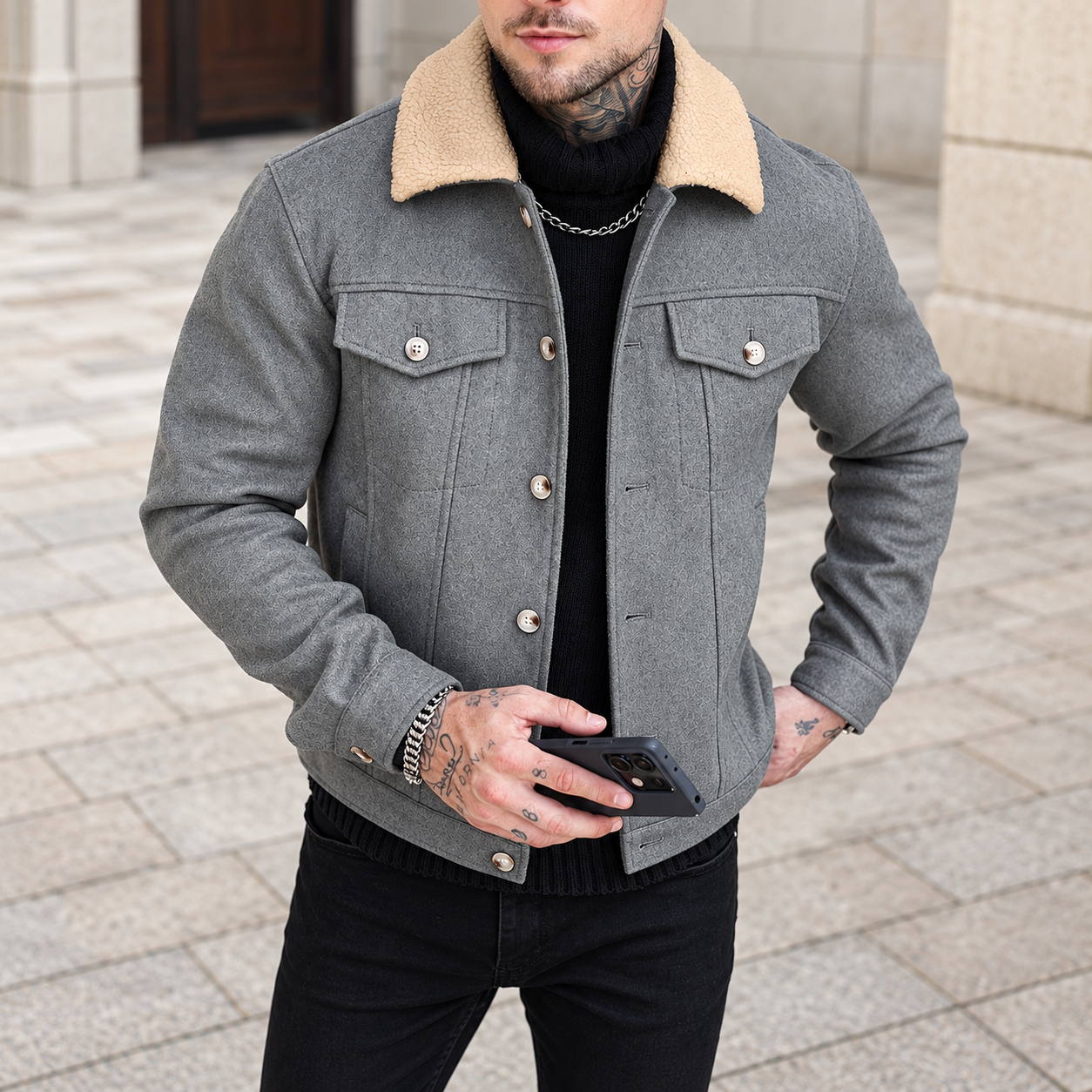 Dark Gray · L