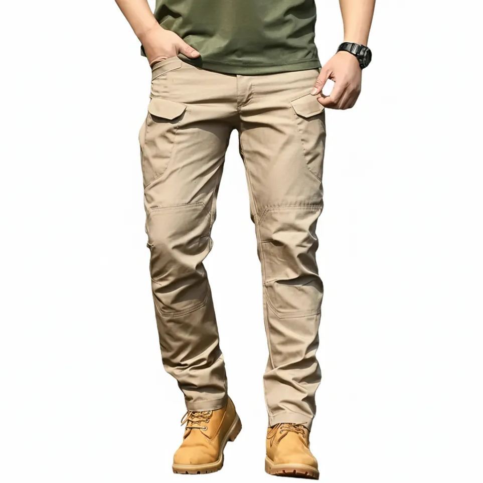 Tactical Cargo Pants With Multi Pocket Design