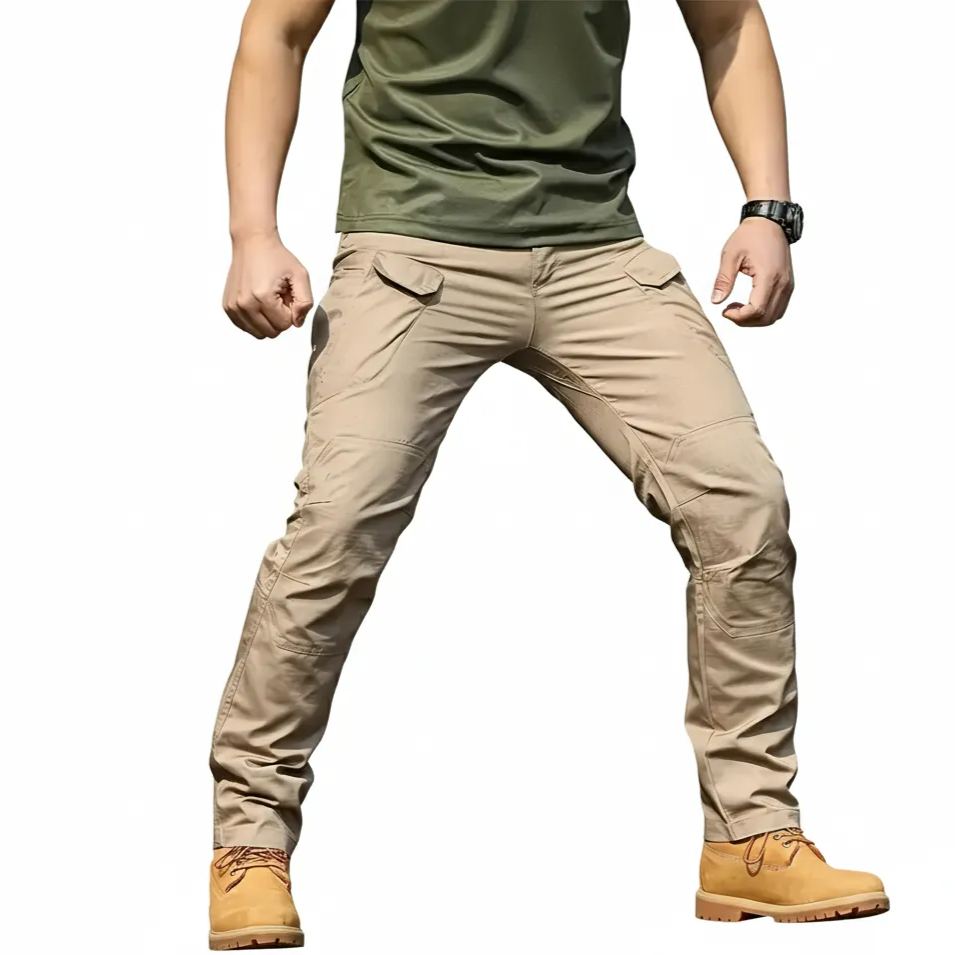 Tactical Cargo Pants With Multi Pocket Design