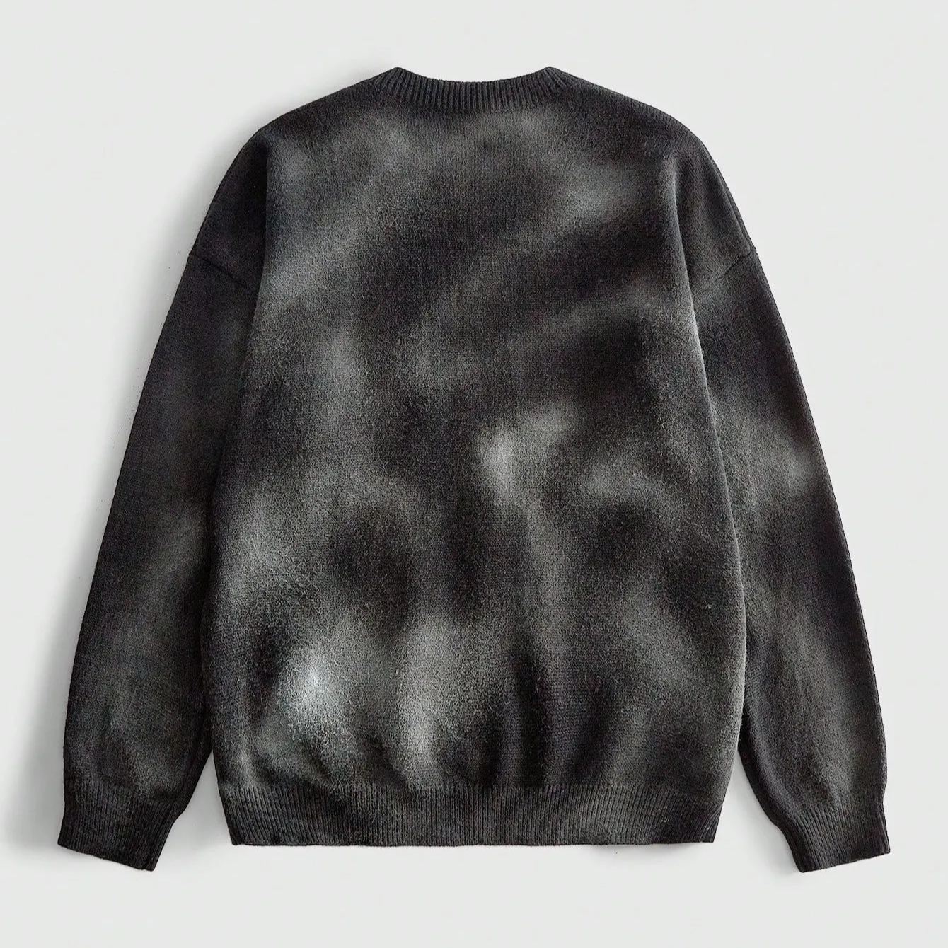 Scorpion Pattern Long Sleeve Casual Sweater For Men