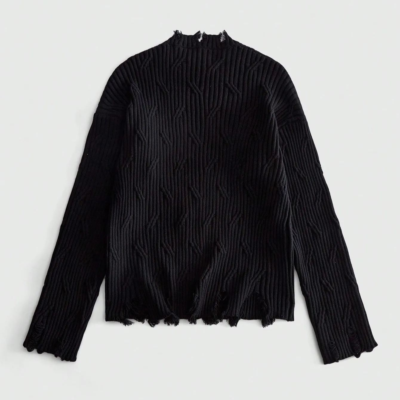 Scorpion Pattern Long Sleeve Casual Sweater For Men