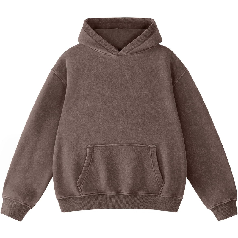Acid Wash Hoodie Super Soft Sweatshirt for Mens Pullover Oversized Men's Fashion Hoodies & Sweatshirts Vintage Tops