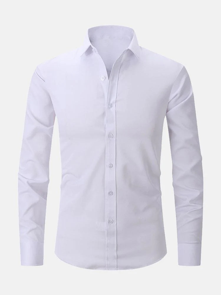 Basic Long Sleeve Shirt-Vacay Outfit