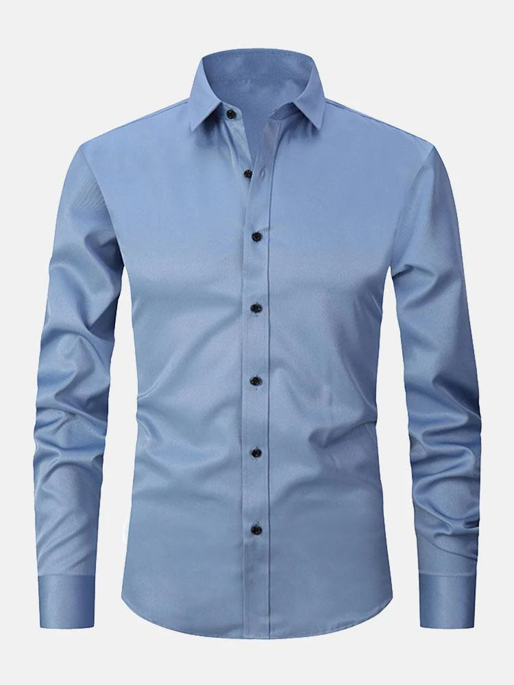 Basic Long Sleeve Shirt-Vacay Outfit