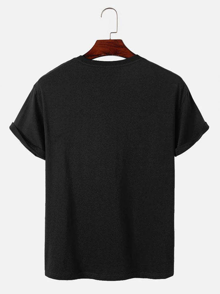 Astronaut Throwing A Paper Airplane Print T-Shirt-Vacay Outfit