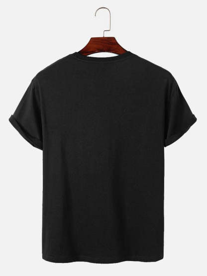 Astronaut Throwing A Paper Airplane Print T-Shirt-Vacay Outfit