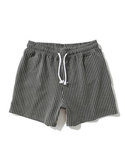 3 Pieces Striped Jersey Short-Vacay Outfit