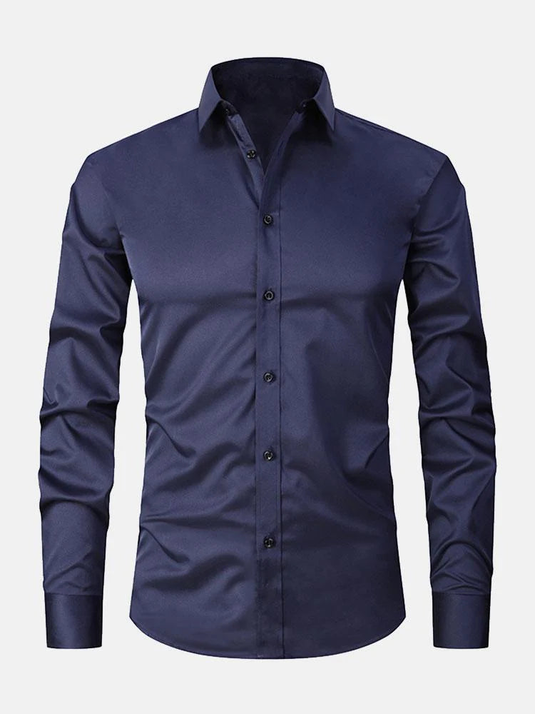 Basic Long Sleeve Shirt-Vacay Outfit