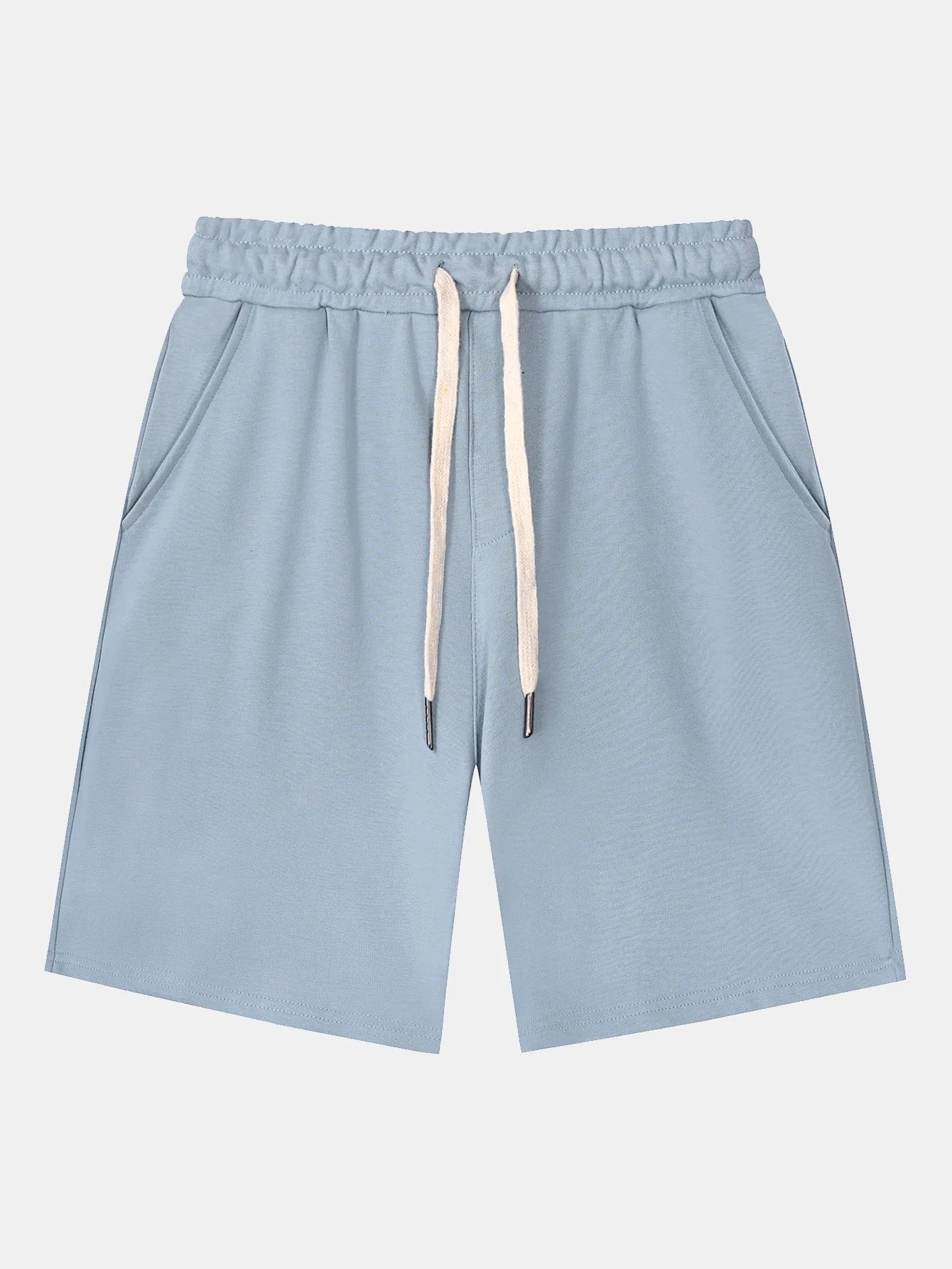 Drawstring Solid Colored Short-Vacay Outfit