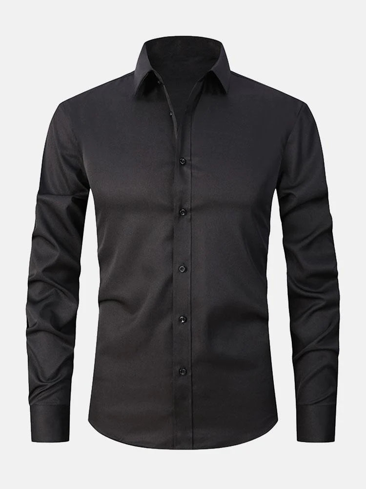 Basic Long Sleeve Shirt-Vacay Outfit