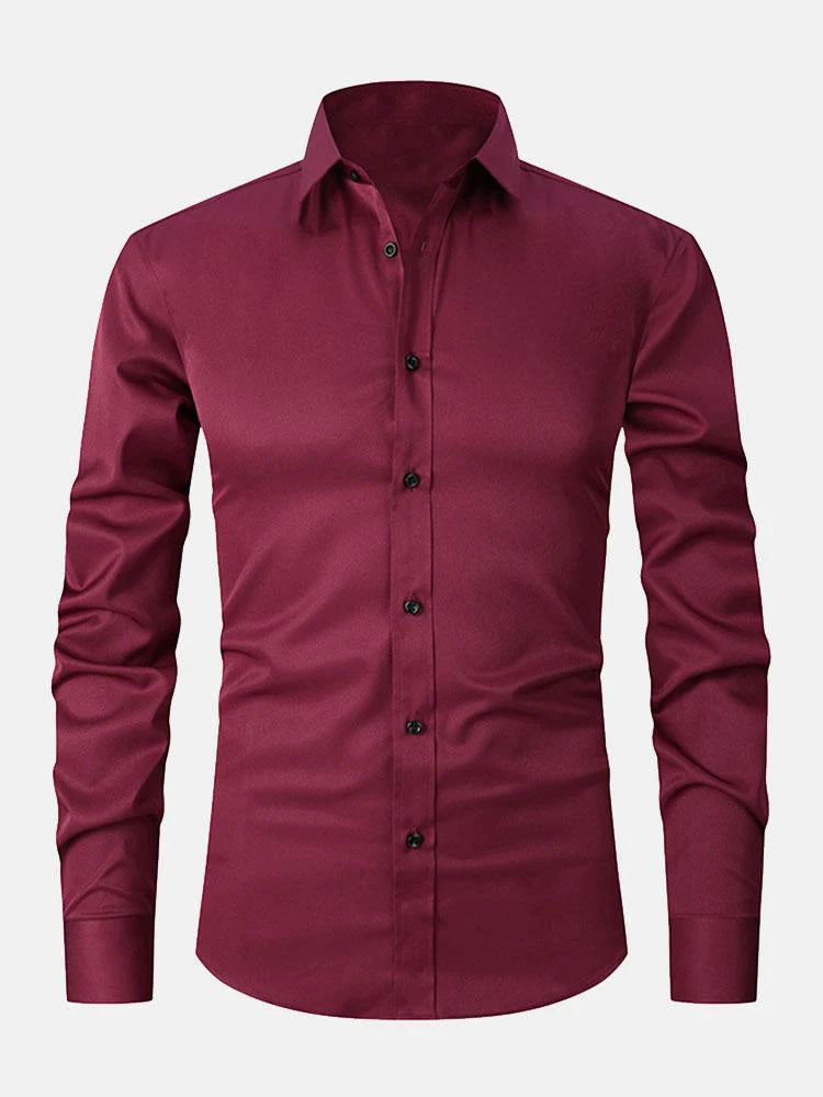 Basic Long Sleeve Shirt-Vacay Outfit